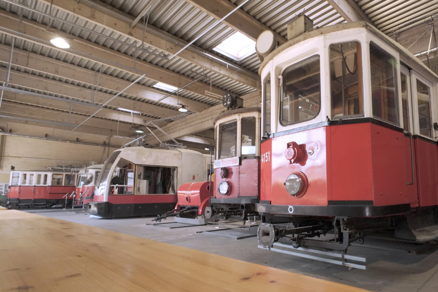 Strassenbahnmuseum im Gewerbepark Traiskirchen